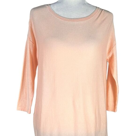 Lilly Pulitzer Peach Flamingo Coolmax Dayna Sweater Size Small - Picture 11 of 14